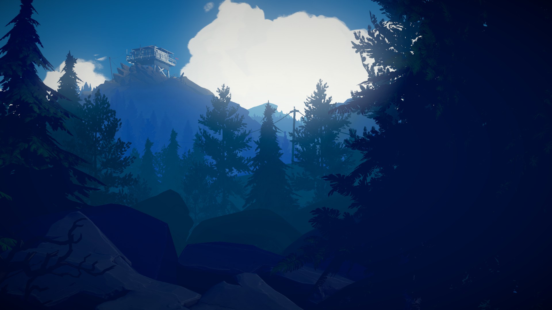 Chill Background Firewatch 1080p (#13765) - HD Wallpaper & Backgrounds Download
