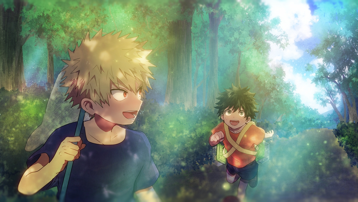 My Hero Academia Wallpaper Hd - Bakugo And Izuku Friends , HD Wallpaper & Backgrounds