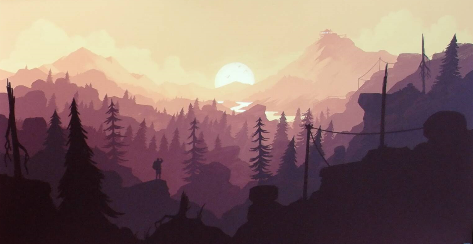 Does Anyone Know Where I Can Find This Wallpaper - Firewatch Desktop Background , HD Wallpaper & Backgrounds