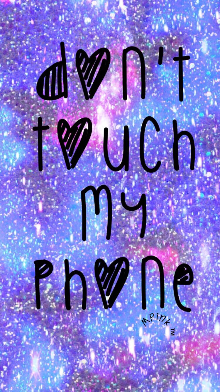 42108663 Pin By Joyce Roberts On Valentines And Wall - Galaxy Wallpaper Dont Touch My Phone , HD Wallpaper & Backgrounds