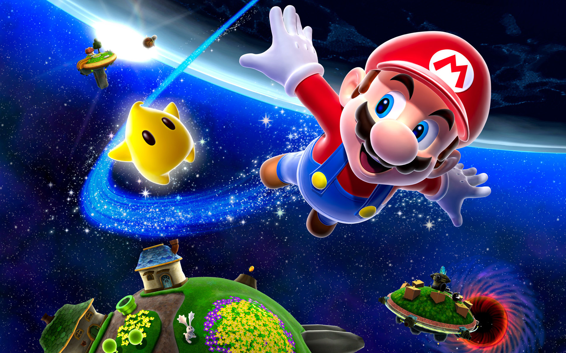 Super Mario Galaxy , HD Wallpaper & Backgrounds