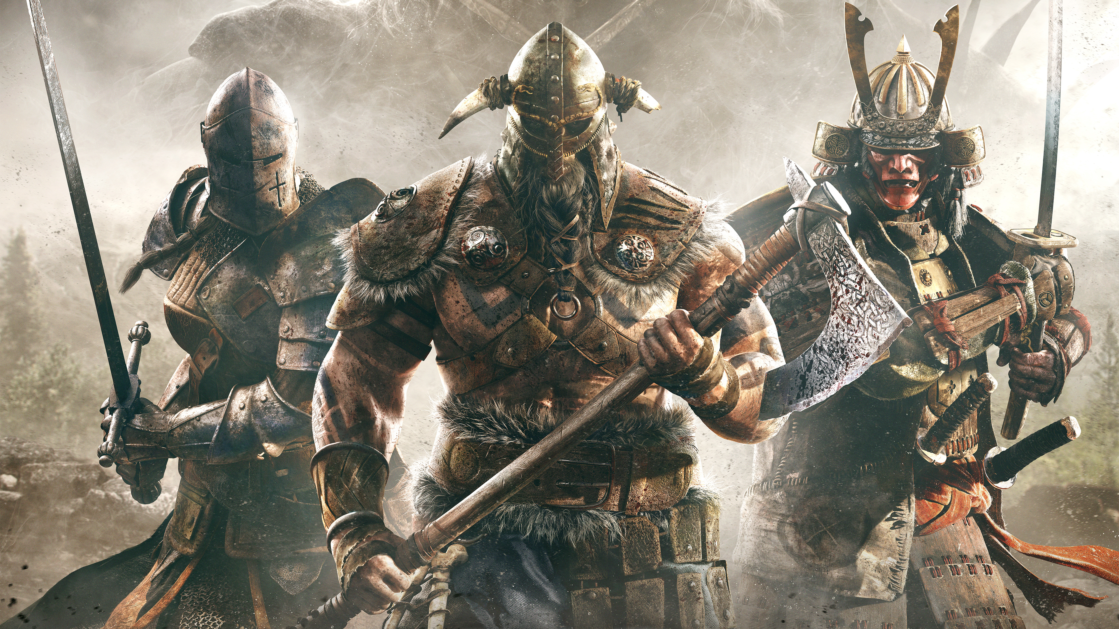 Download Wallpaper - Honor Knight Viking Samurai , HD Wallpaper & Backgrounds