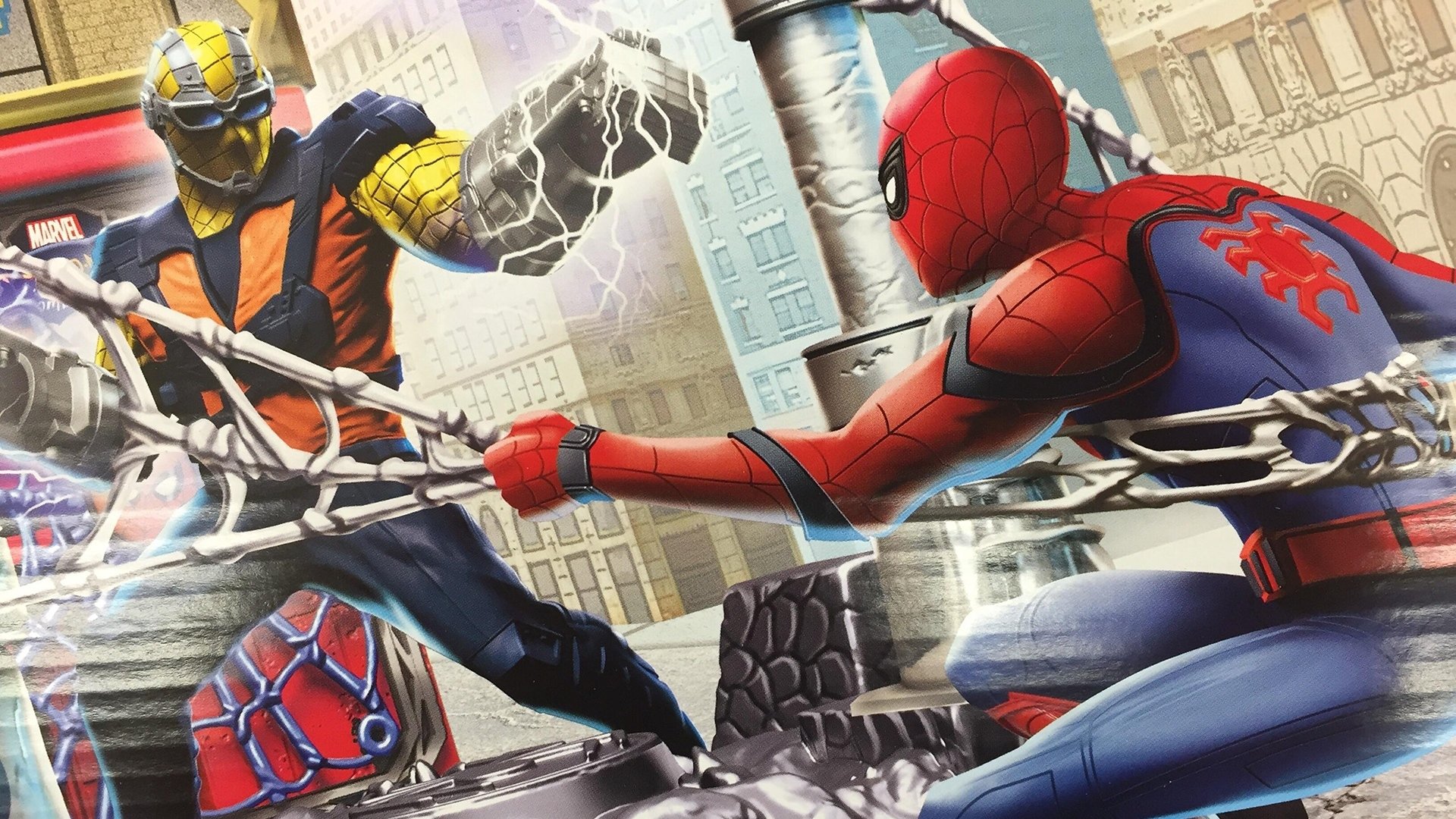 Hd Wallpaper - Spider Man Homecoming Shocker Poster , HD Wallpaper & Backgrounds