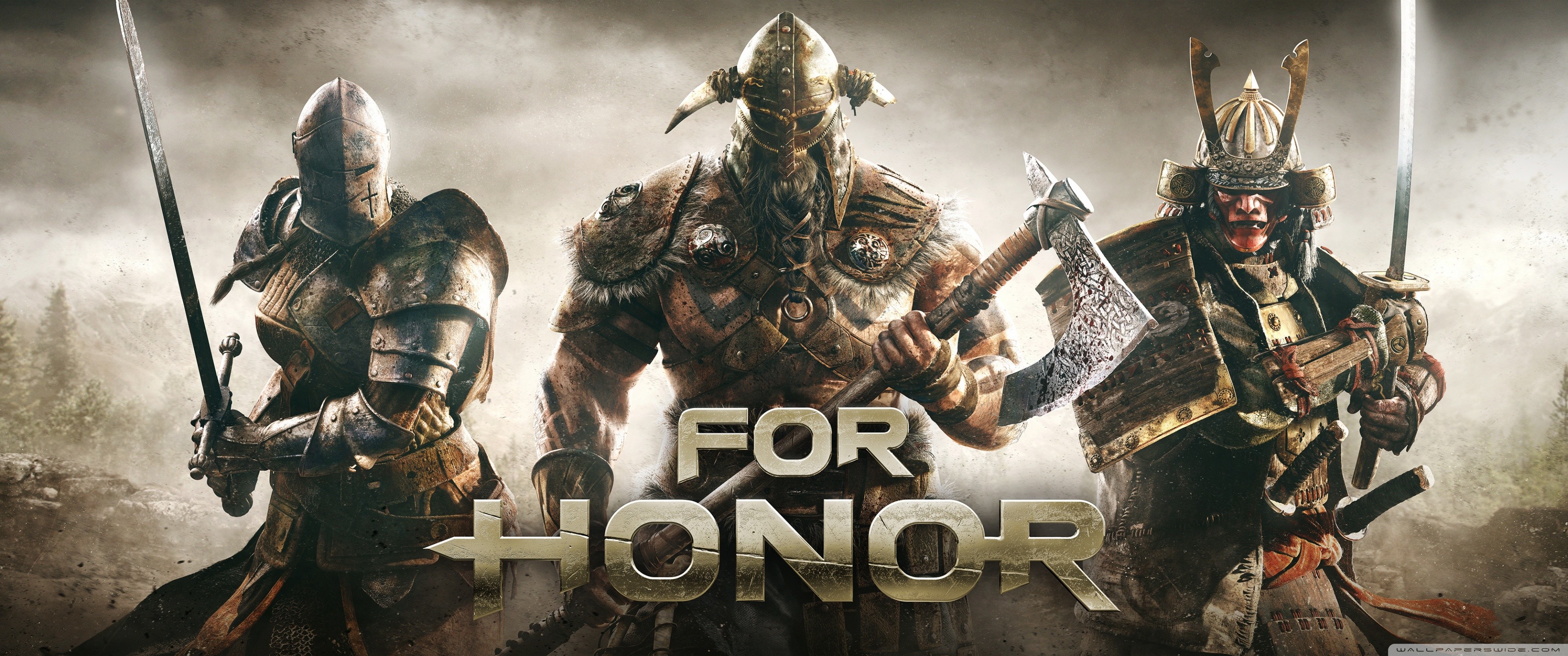 For Honor Game - Honor Wallpaper 2560 , HD Wallpaper & Backgrounds