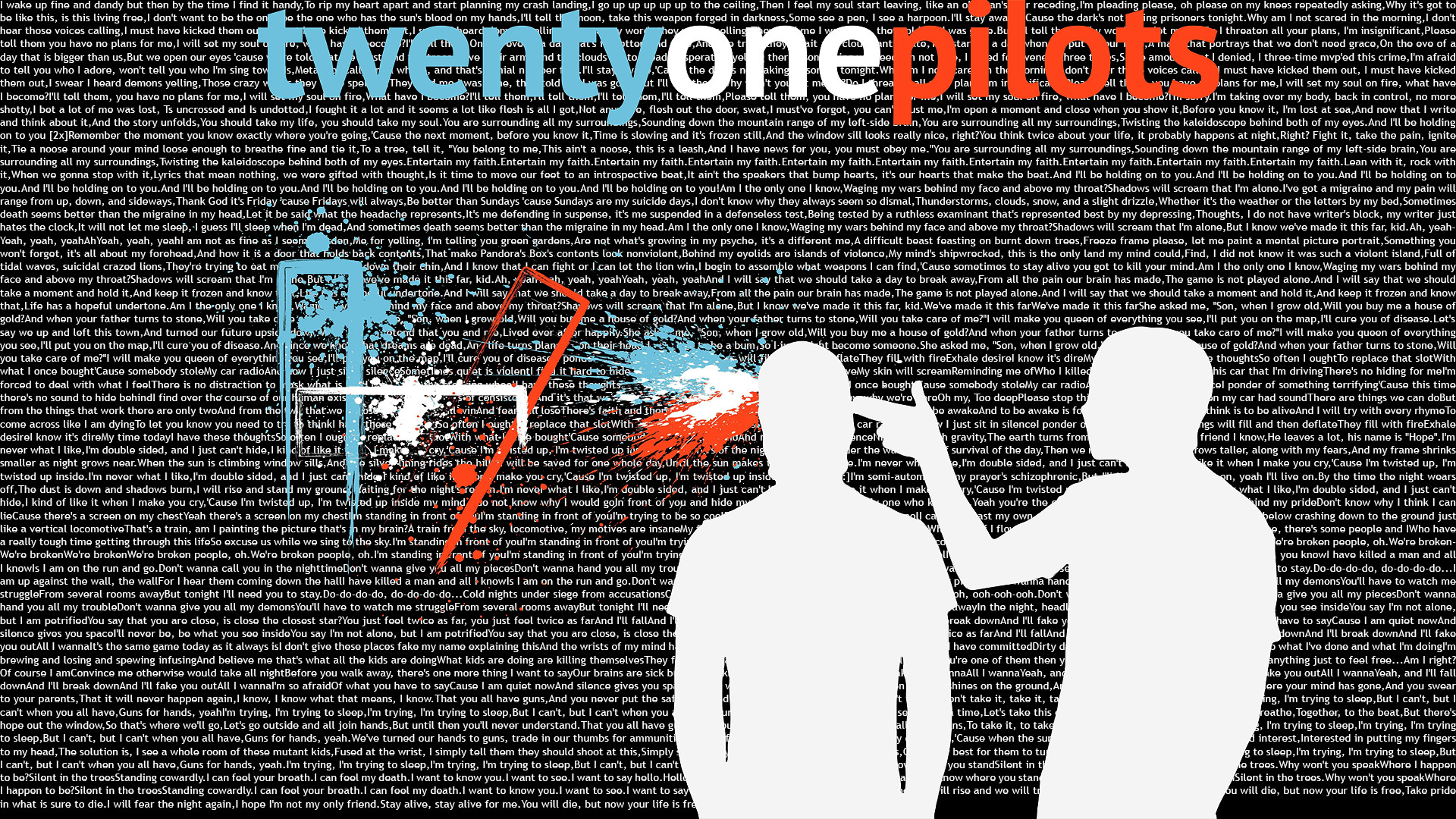 Twenty One Pilots Wallpaper - Cool Twenty One Pilots , HD Wallpaper & Backgrounds