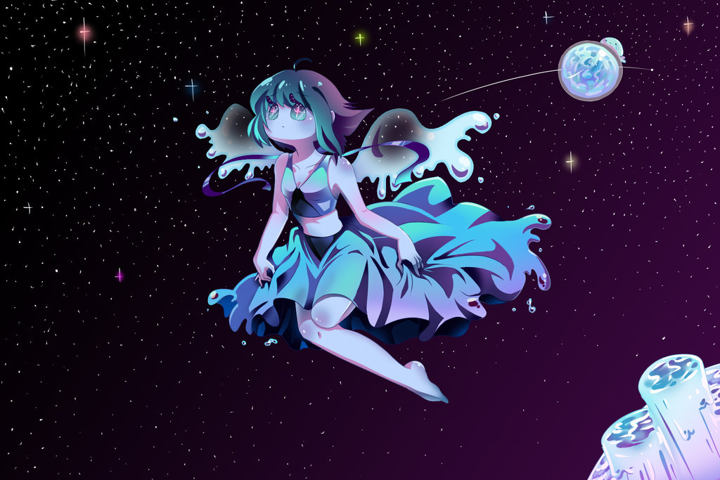 Lapis Lazuli Steven Universe Character Sheet Wallpaper - Lapis Lazuli Steven Universe Anime , HD Wallpaper & Backgrounds