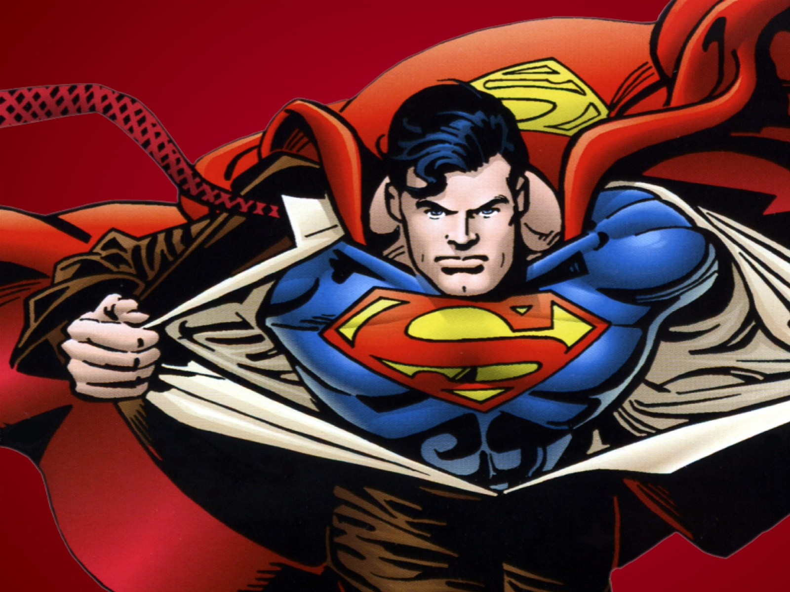 Superman Cartoon Wallpapers Hd - Superman Cartoon Wallpaper Hd , HD Wallpaper & Backgrounds