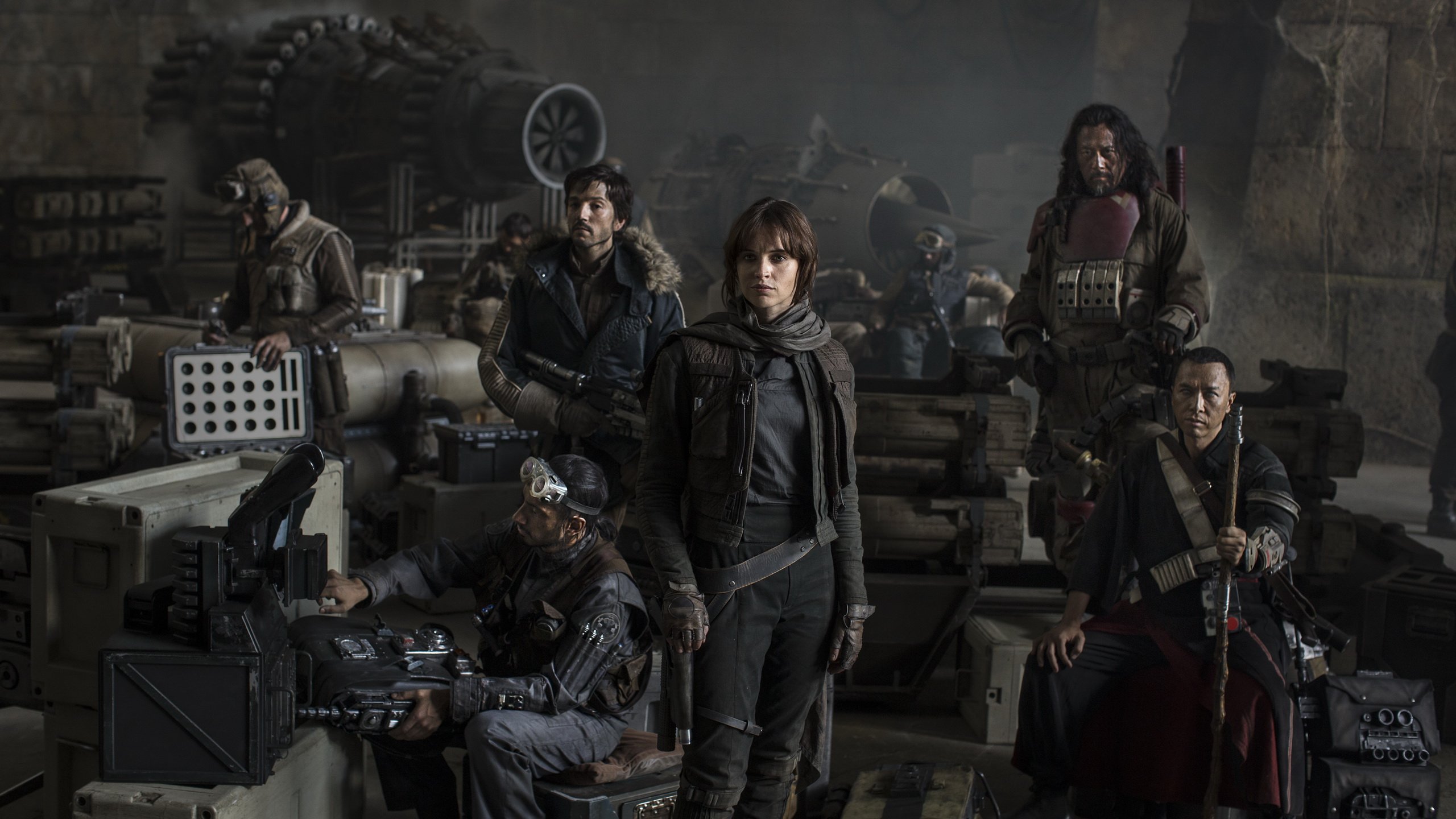 In Honor Of The Soon To Be Released Rogue One Wallpaper - Rogue One Cast , HD Wallpaper & Backgrounds