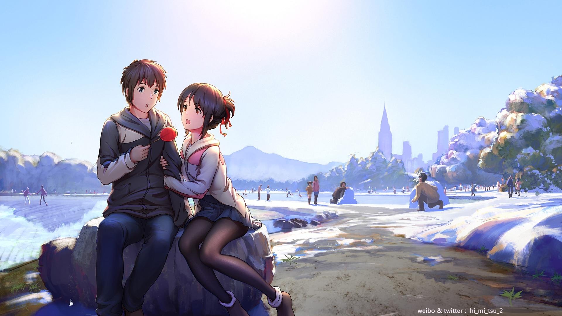 Kimi No Na Wa Wallpaper Hd , HD Wallpaper & Backgrounds