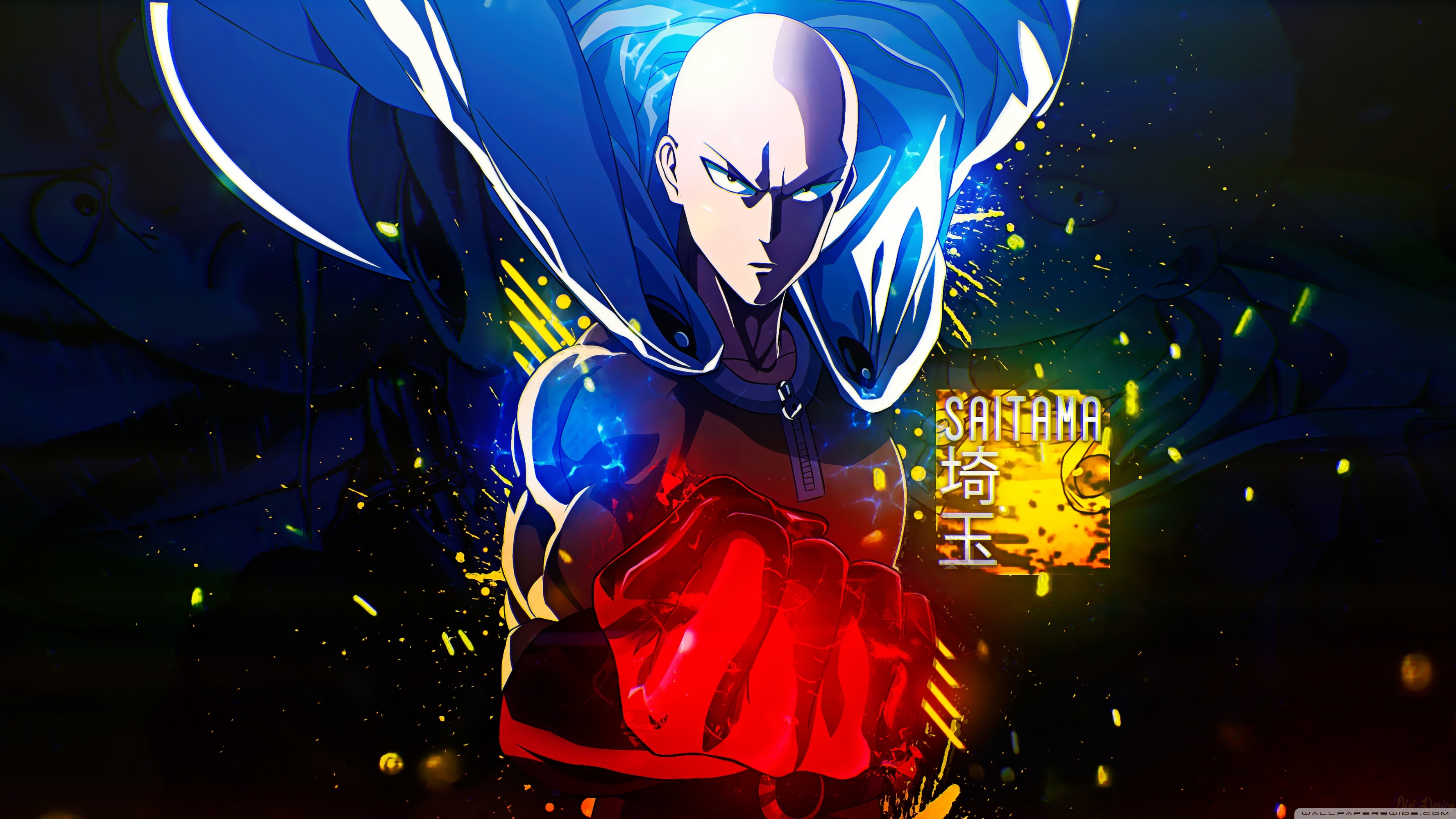 Uhd - One Punch Man Cool , HD Wallpaper & Backgrounds