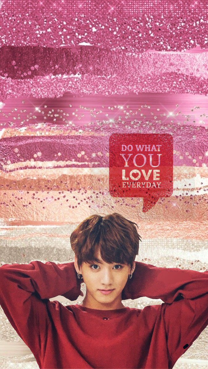 Bts Phone Wallpapers - Rose Gold Iphone 7 Home Screen , HD Wallpaper & Backgrounds