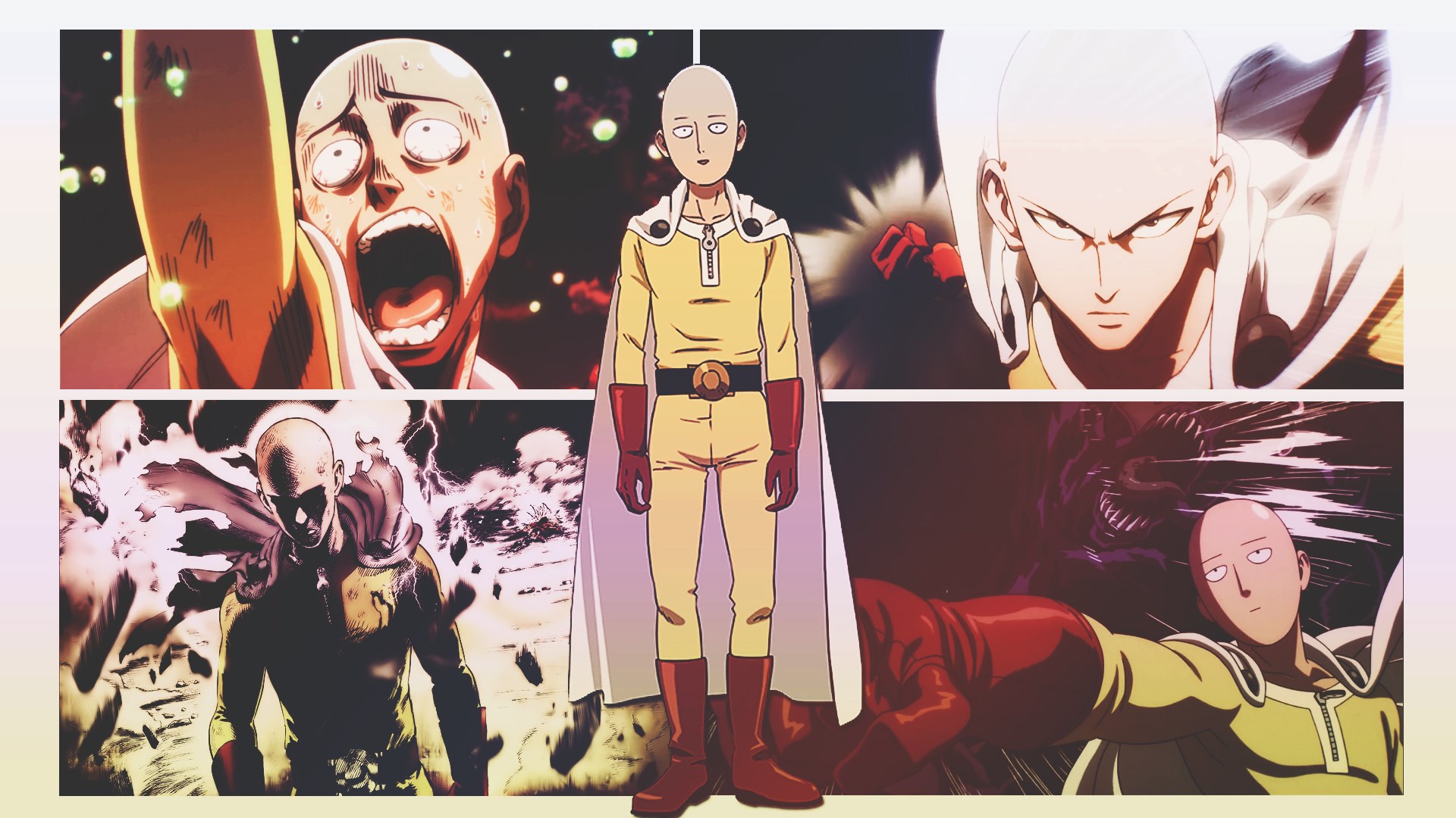 One Punch Man Wallpaper - One Punch Man Обои На Рабочий Стол , HD Wallpaper & Backgrounds