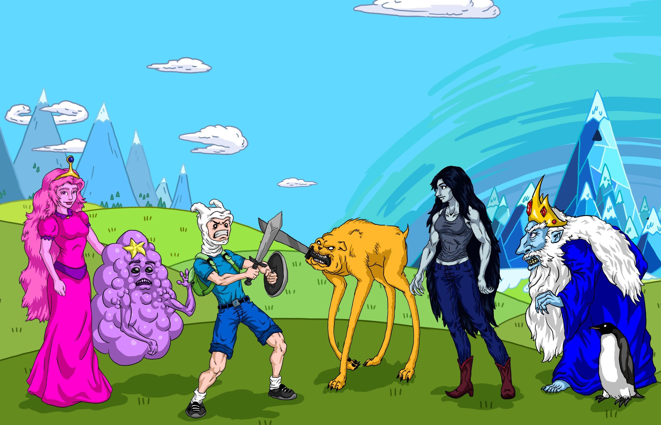 Adventure Time Wallpaper Cell Phone - Adventure Time Desktop , HD Wallpaper & Backgrounds