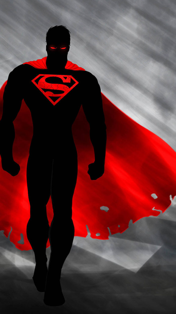 Hd Wallpapers For Iphone Gallery - Superman - Navy & White Shield , HD Wallpaper & Backgrounds