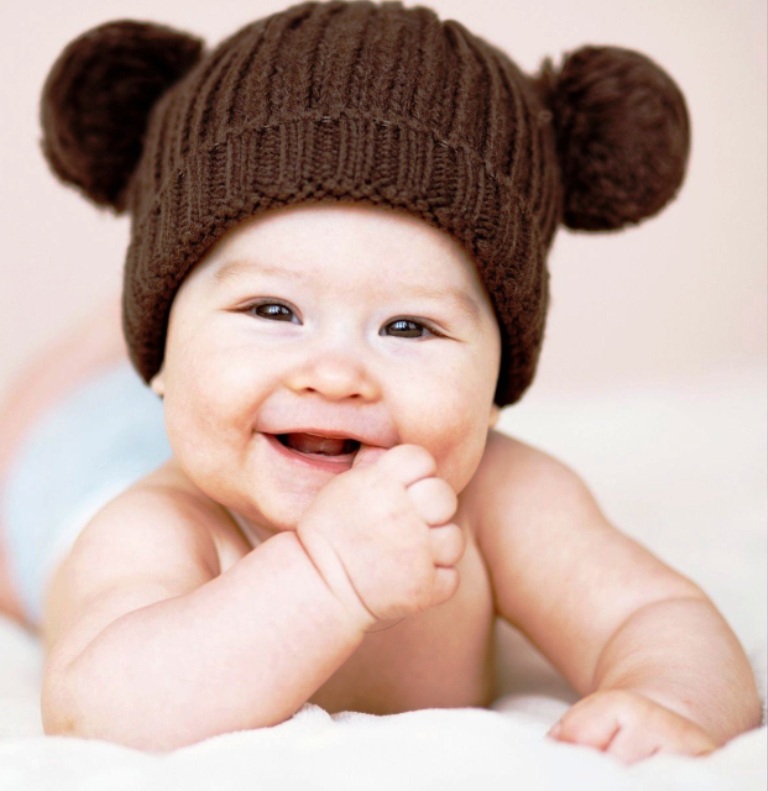 3 Baby Wallpapers With Smile - Cute Baby , HD Wallpaper & Backgrounds