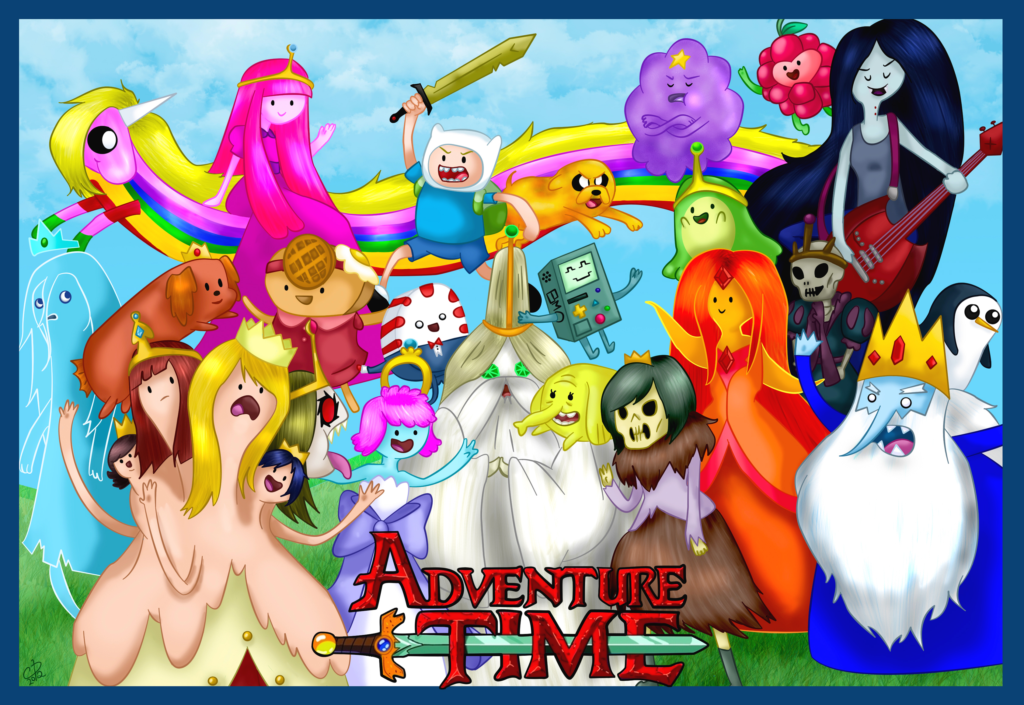 Adventure Time Wallpaper - Adventure Time Hd , HD Wallpaper & Backgrounds