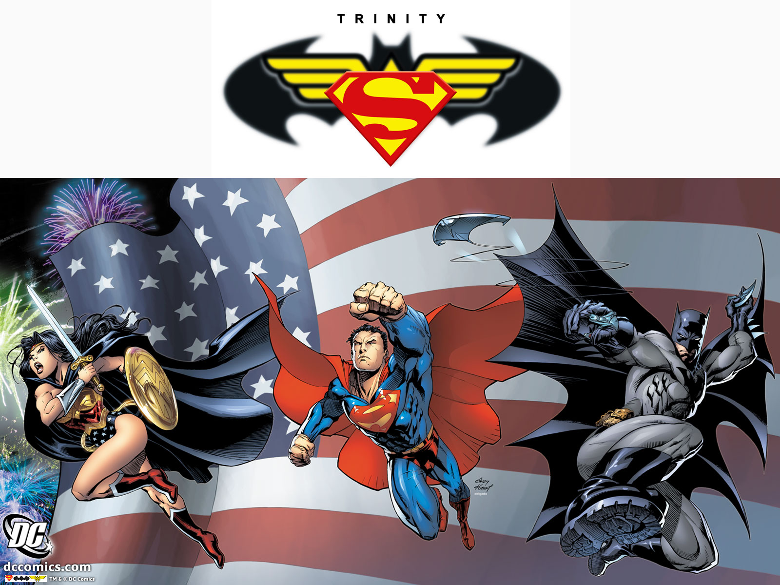 Zoom Comics Daily Comic Book Wallpapers - Batman Superman Wonder Woman Hd , HD Wallpaper & Backgrounds
