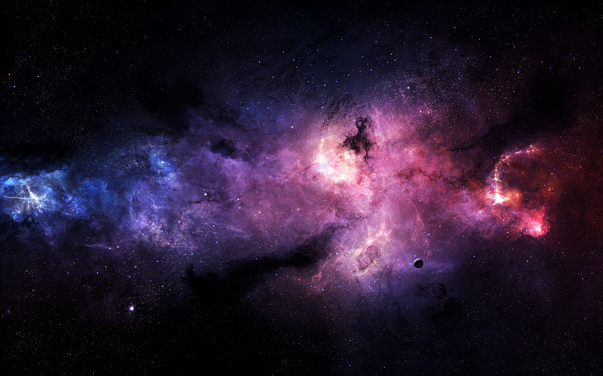 Outer Space Wallpaper - High Resolution Space Hd , HD Wallpaper & Backgrounds