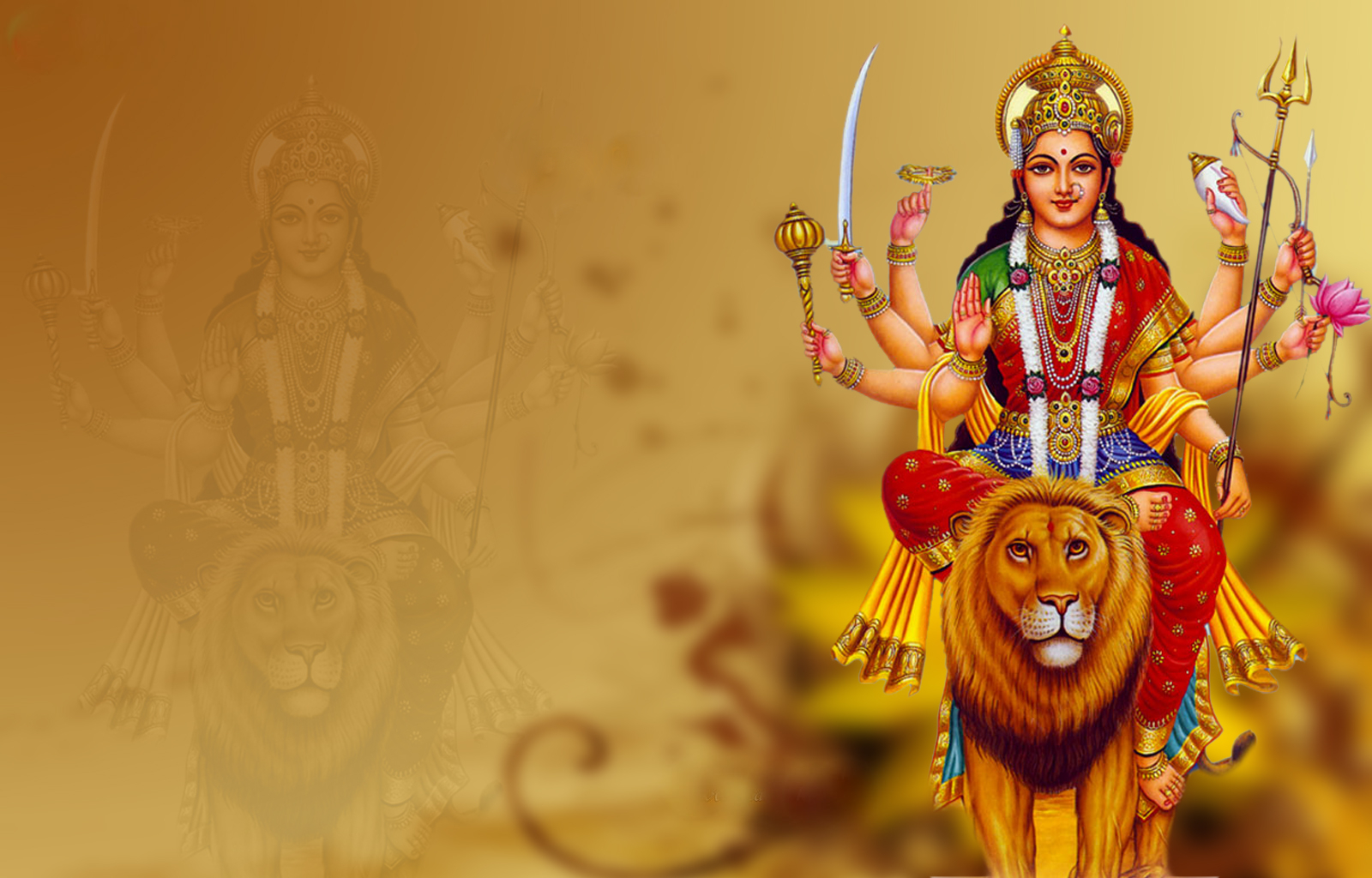 4d Durga Live Wallpaper - Durga Maa Wallpaper Hd 1080p , HD Wallpaper & Backgrounds