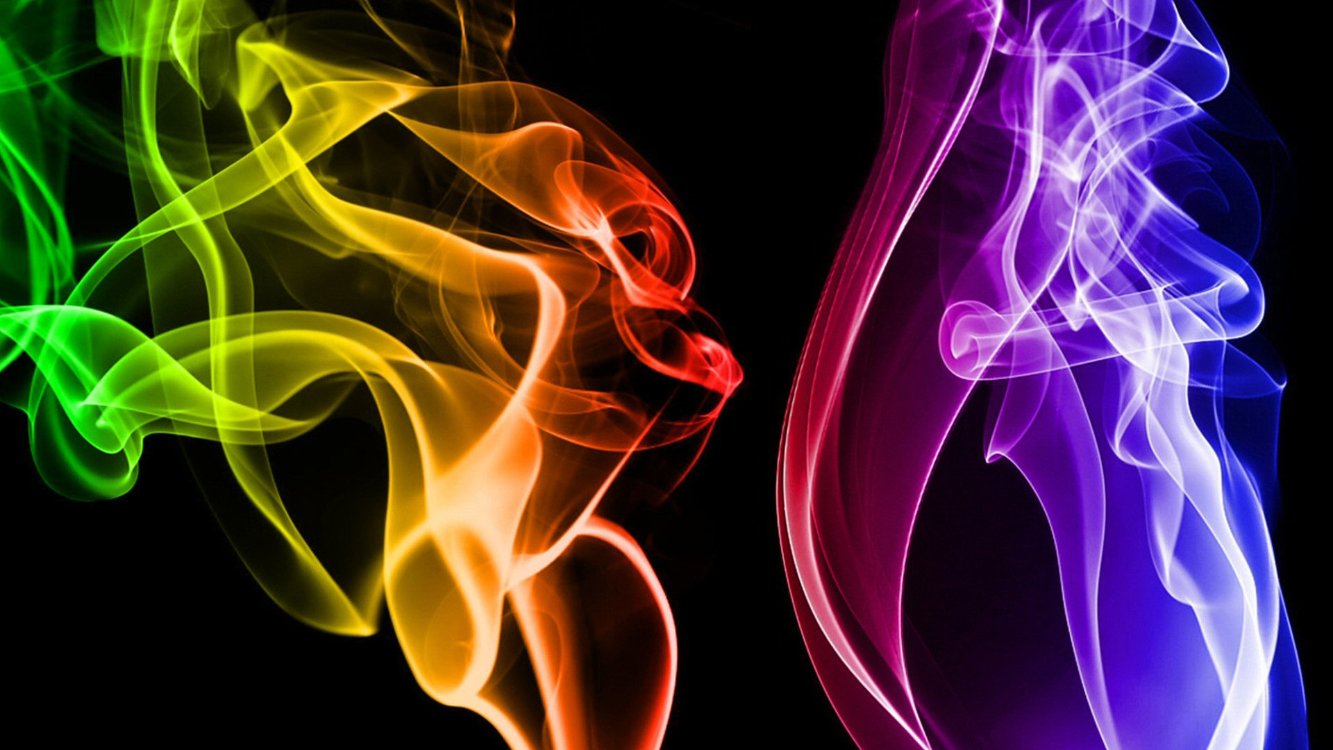 Download - Colorful Weed Smoke Backgrounds , HD Wallpaper & Backgrounds