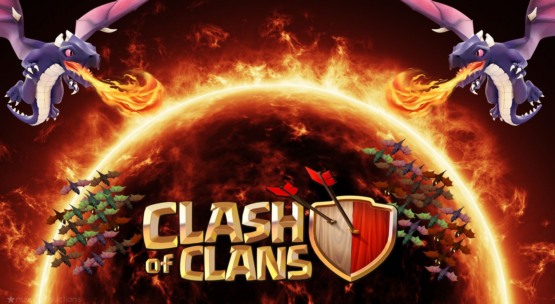 Dragon Coc Wallpaper Hd | Desktop Game Backgrounds