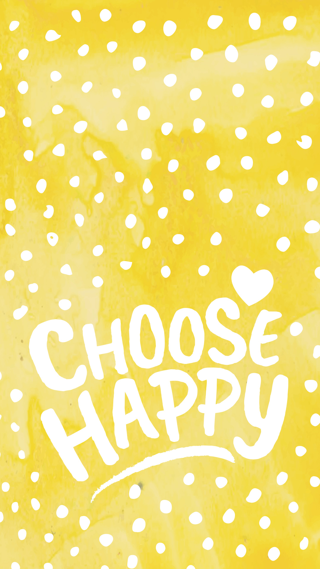 Colorful Wallpaper - Yellow Wallpaper Choose Happy , HD Wallpaper & Backgrounds