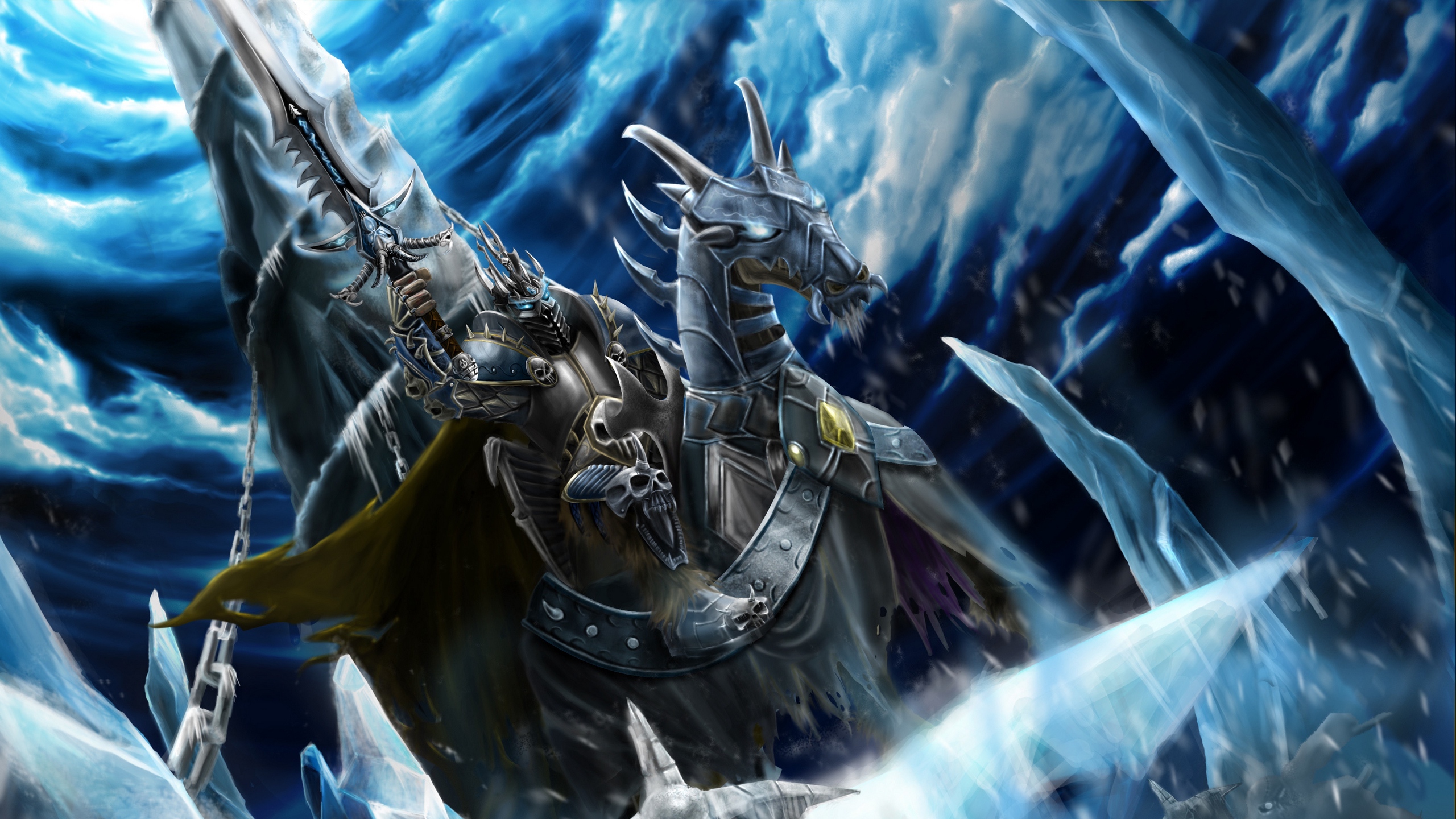 Wallpaper Games, Artwork, Warcraft - Lich King Full Hd , HD Wallpaper & Backgrounds