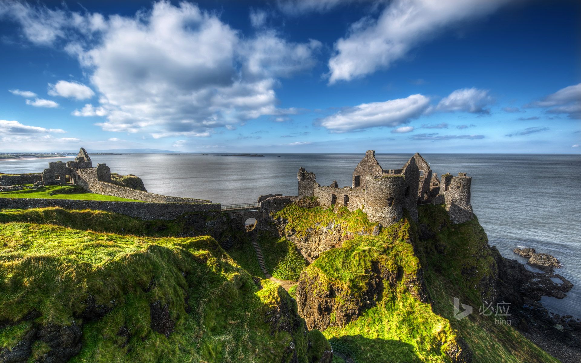 Bing Daily Images - Dunluce Castle , HD Wallpaper & Backgrounds