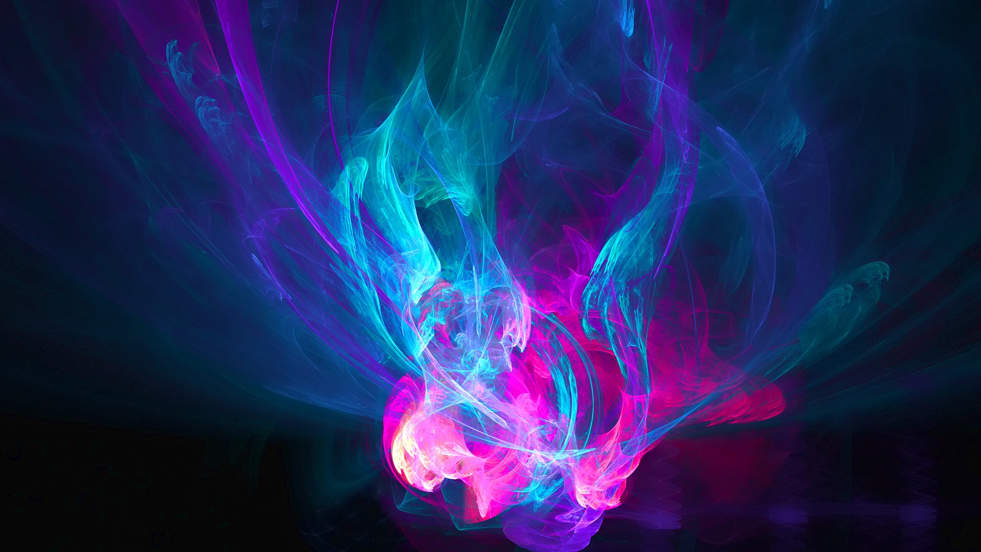 Blue And Purple Fire , HD Wallpaper & Backgrounds
