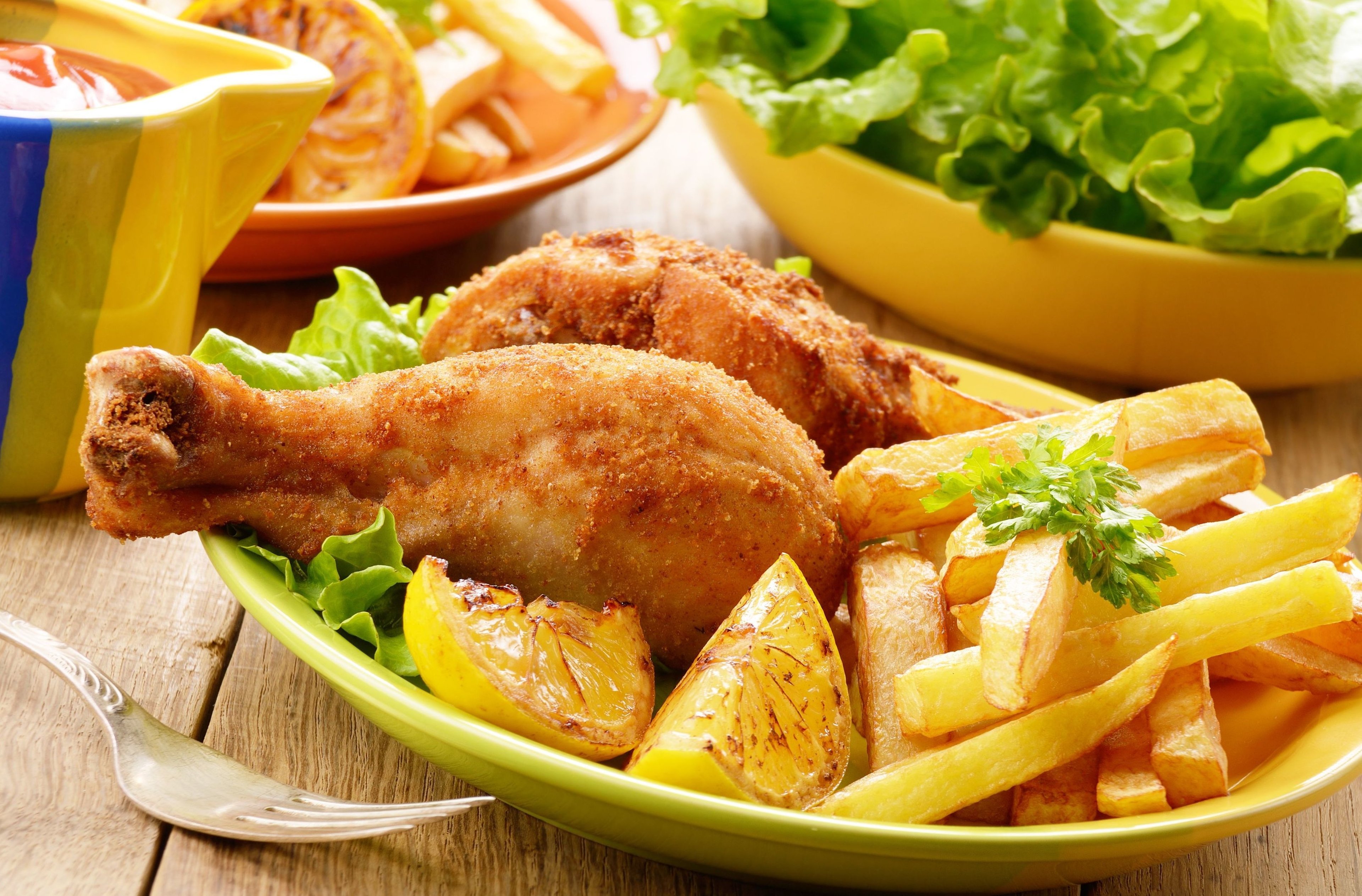 Chicken Food Wallpaper High Quality Resolution - Delicious Food Chicken , HD Wallpaper & Backgrounds