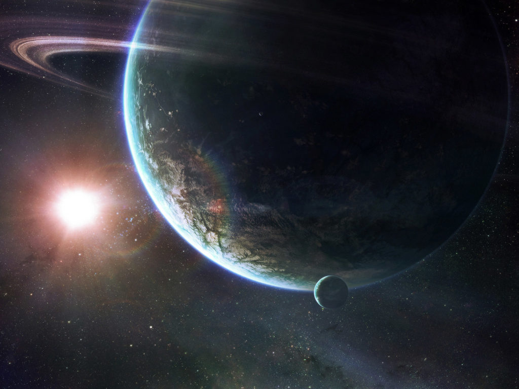 Planets In Universe Wallpaper - Grand Architect Of The Universe , HD Wallpaper & Backgrounds