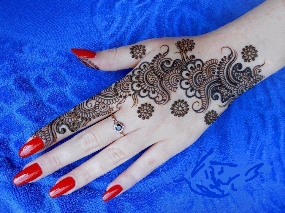 New Beautiful E - Latest Mehndi Design For Eid , HD Wallpaper & Backgrounds