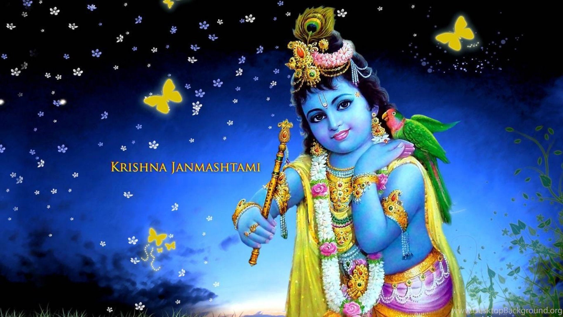 God Wallpaper Hd New - Krishna Background Hd Psd , HD Wallpaper & Backgrounds