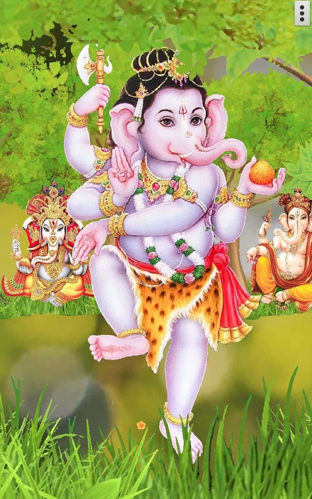 4d Ganesh Live Wallpaper - Ganesh Ji Wallpaper Live , HD Wallpaper & Backgrounds