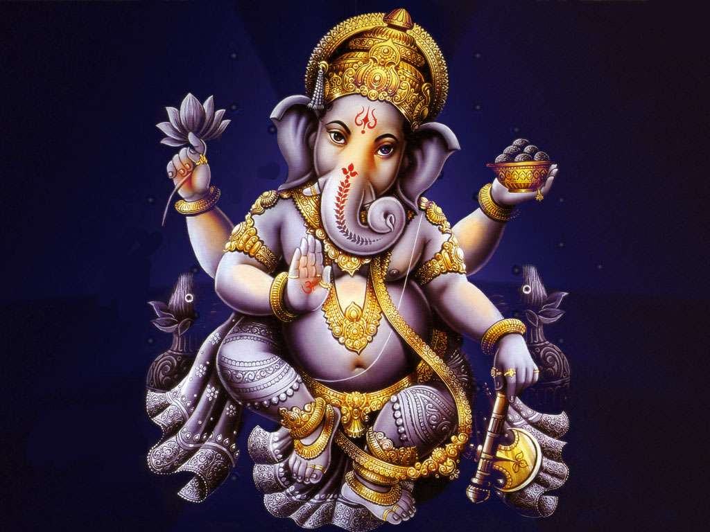 God Wallpaper Hd - Full Hd Ganesh , HD Wallpaper & Backgrounds