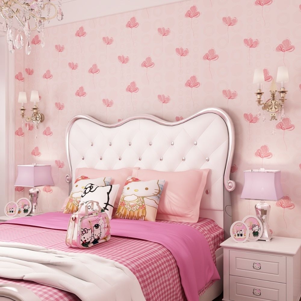 More 6 Korean Bedroom Wallpaper Awesome - Kids Bedroom Wallpaper For Girls , HD Wallpaper & Backgrounds