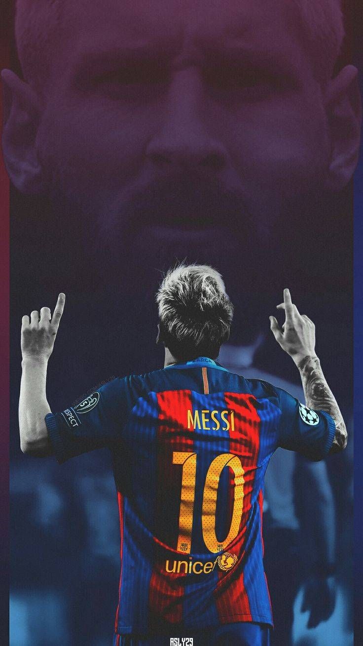 Lionel Messi 2017 Image On Hd Wallpaper - Lionel Messi Hd Wallpaper For Iphone , HD Wallpaper & Backgrounds