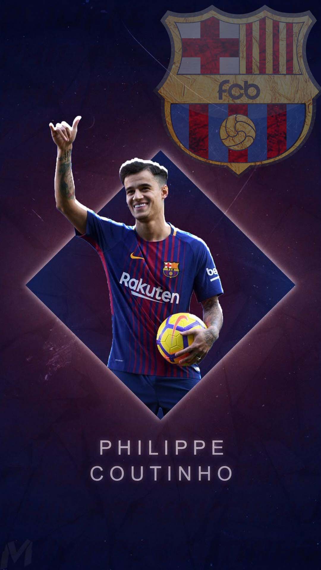 Coutinho Barcelona Wallpaper For Android With Hd Resolution - Philippe Coutinho , HD Wallpaper & Backgrounds