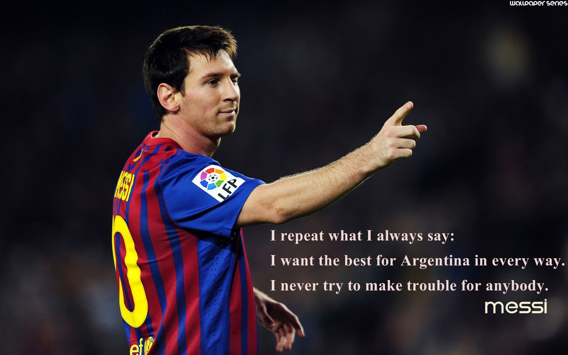 Lionel Messi Best Motivational Quotes Wallpaper - Quotes On Barcelona Fc , HD Wallpaper & Backgrounds