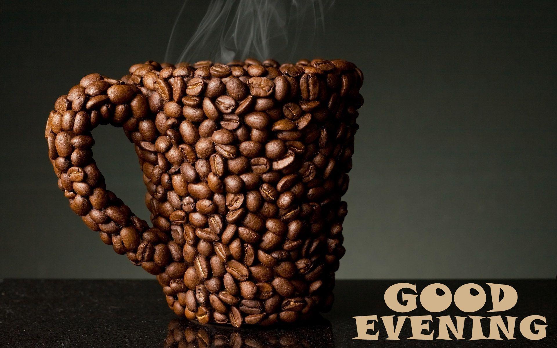 Download Good Evening Wallpapers With Coffee Gallery - Gift Items In Kuwait , HD Wallpaper & Backgrounds