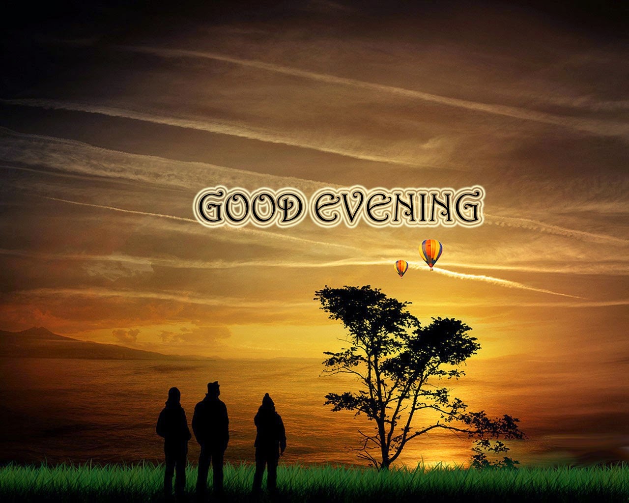 Good Evening Wallpaper Download - Good Evening Hd 3d , HD Wallpaper & Backgrounds