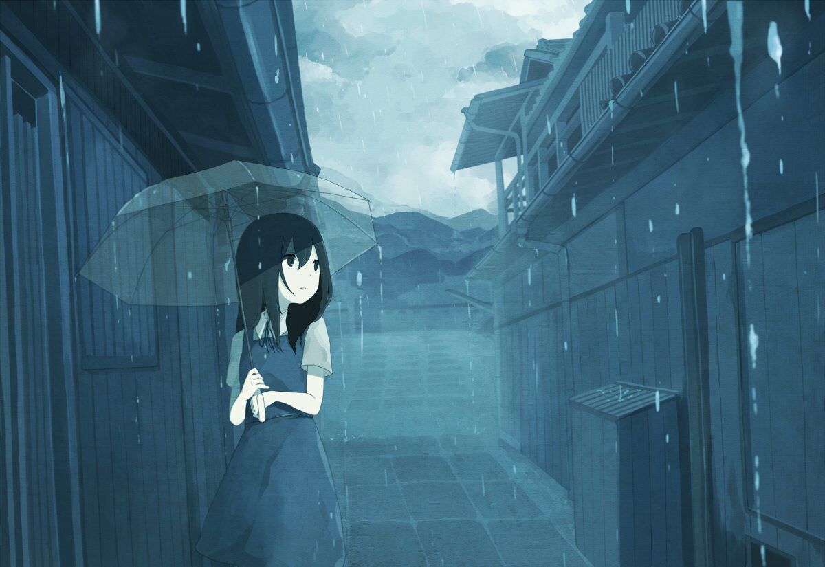 Sad Girls Wallpaper - Anime Sad Girl , HD Wallpaper & Backgrounds