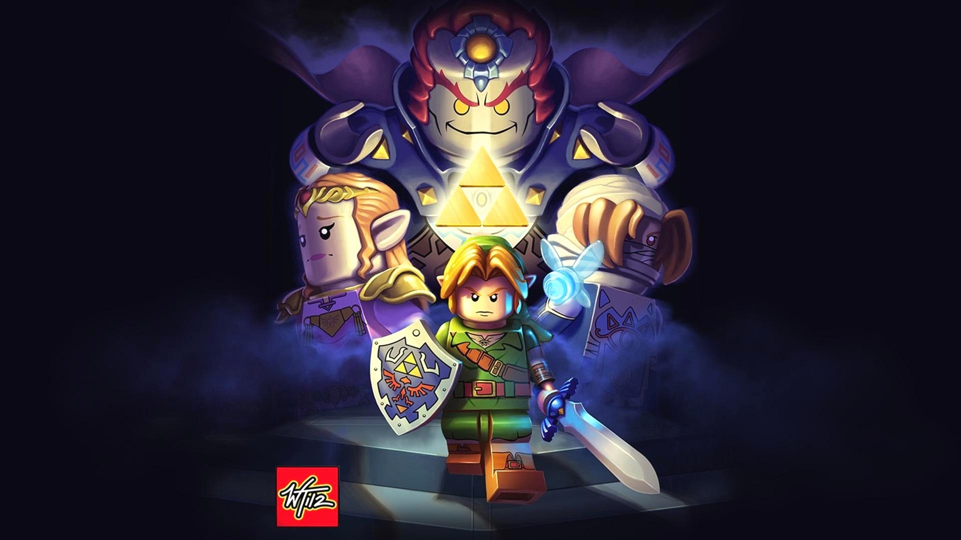 Legend Of Zelda Lego , HD Wallpaper & Backgrounds