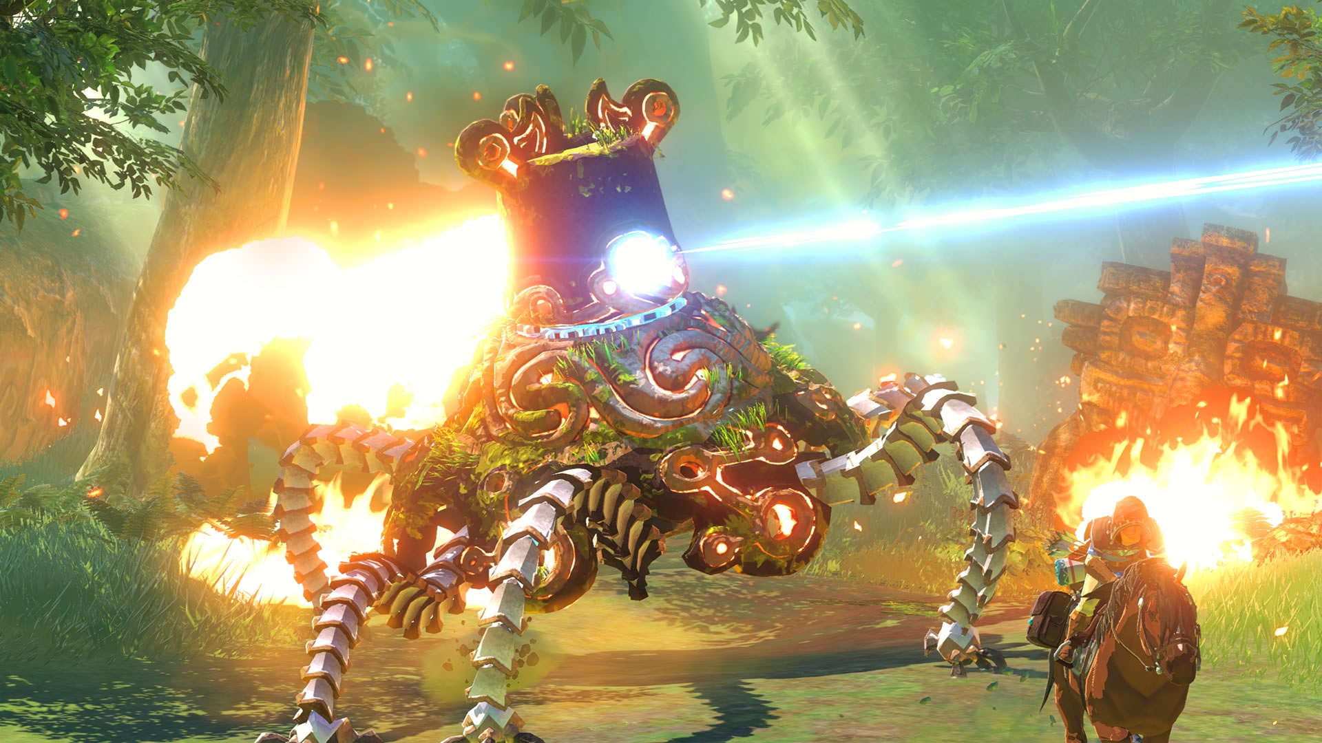 Breath Of The Wild Guardian 108901 Hd Wallpaper Backgrounds