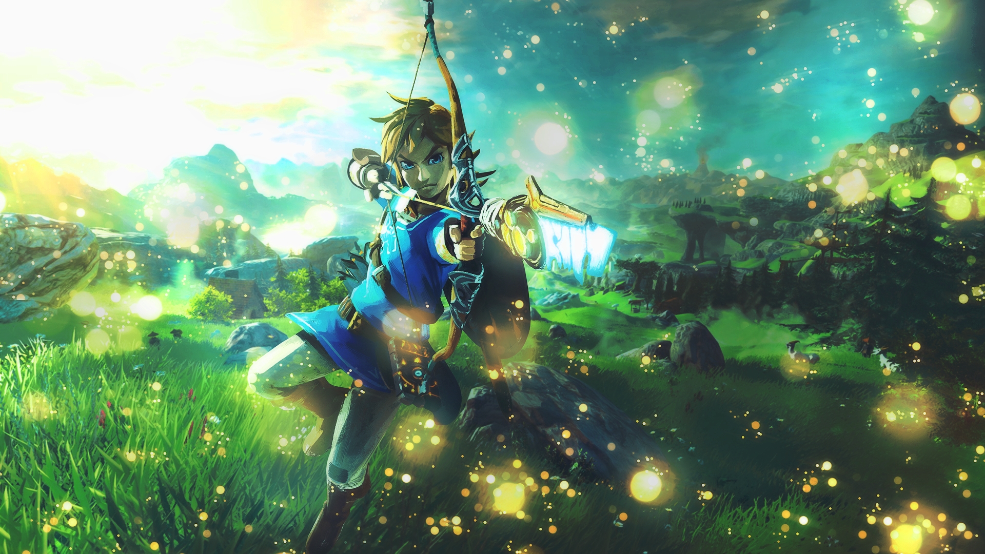 Zelda Breath Of The Wild Hd Wallpaper - Zelda Breath Of The Wild , HD Wallpaper & Backgrounds