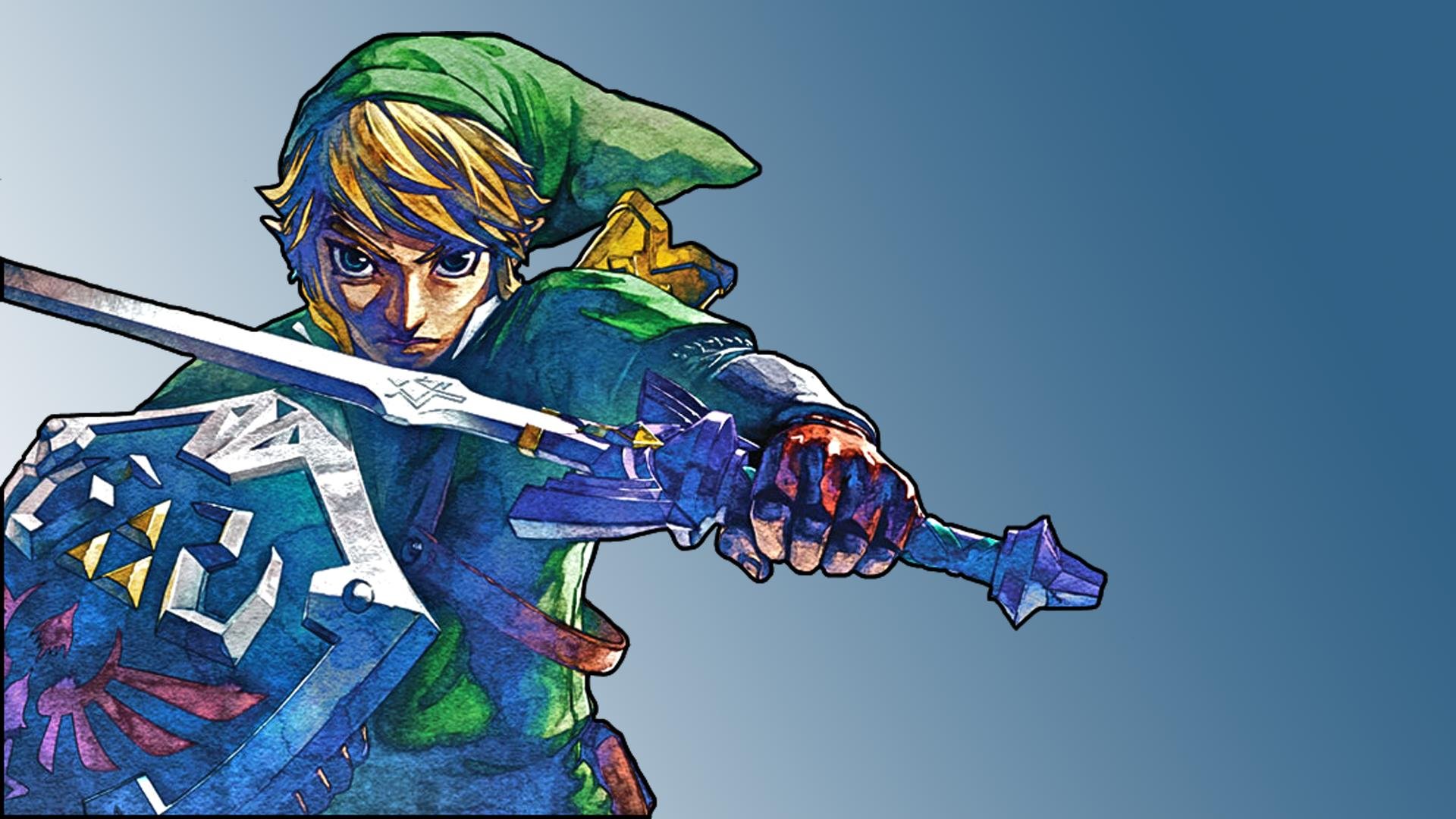 Zelda Skyward Sword Wallpaper Link , HD Wallpaper & Backgrounds