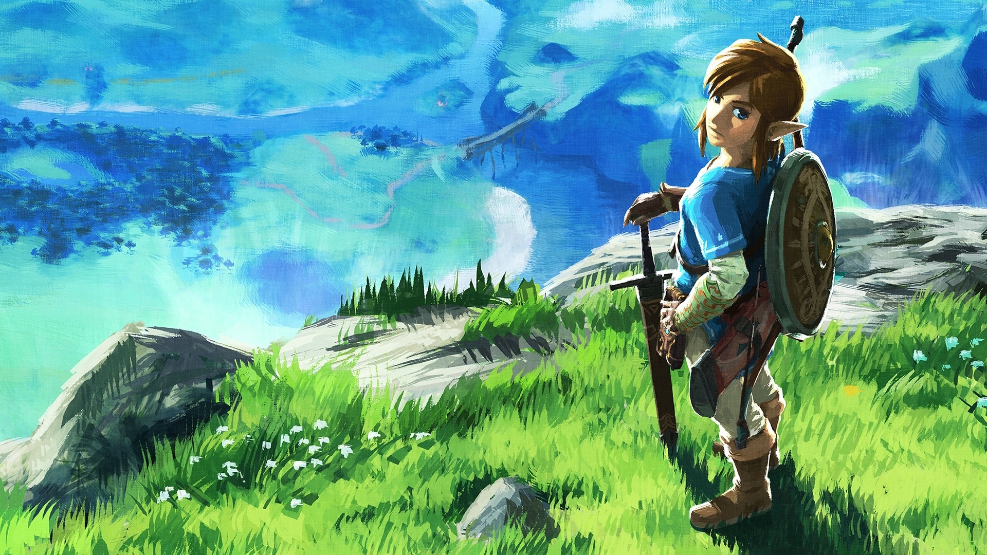 The Legend Of Zelda - Legend Of Zelda Breath Of The Wild , HD Wallpaper & Backgrounds