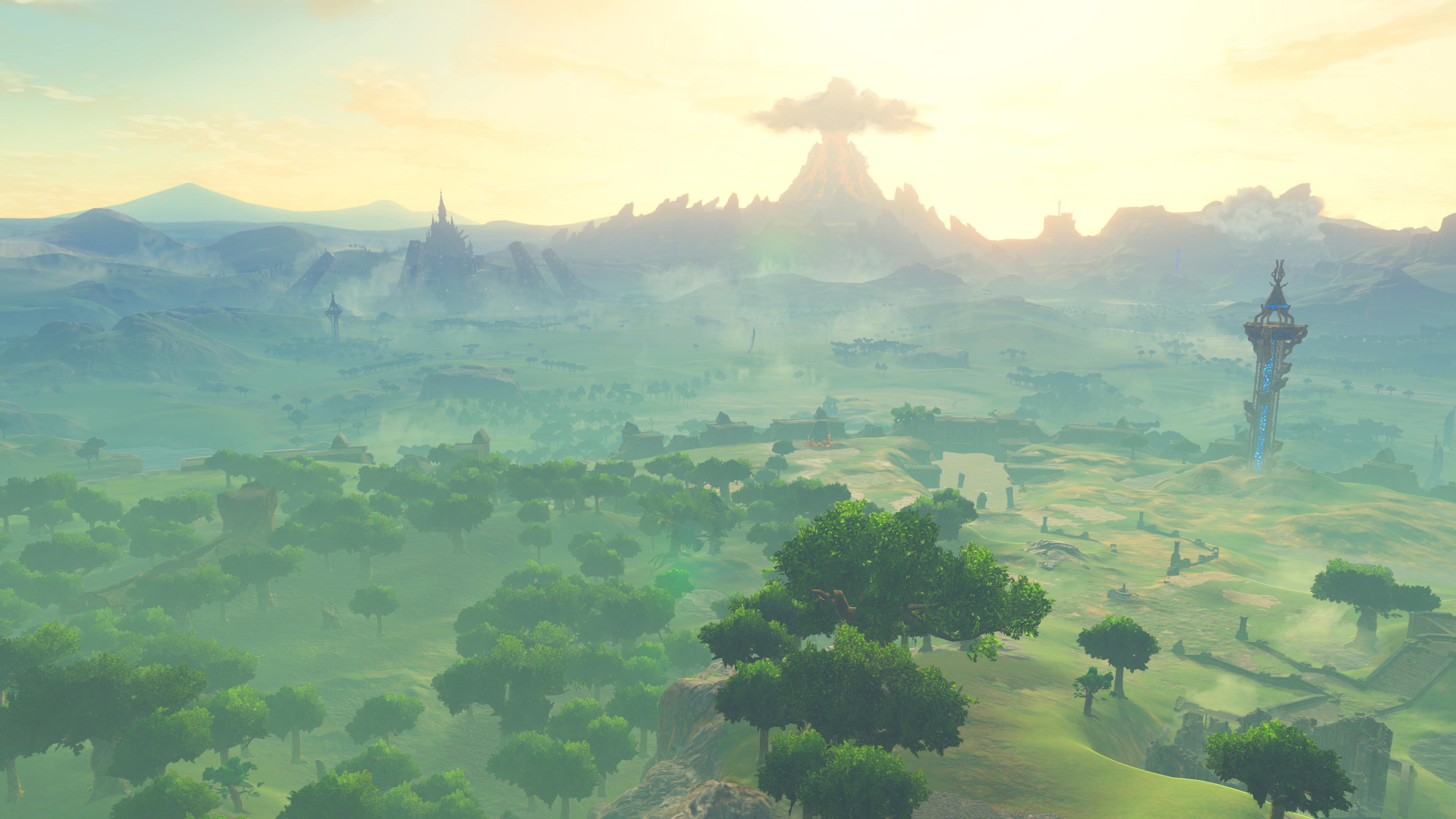 The - Zelda Breath Of The Wild World , HD Wallpaper & Backgrounds