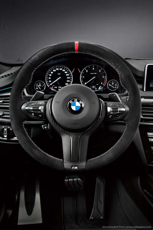 Bmw Wallpaper Iphone-t9a41i9 - M Leather Steering Wheel , HD Wallpaper & Backgrounds