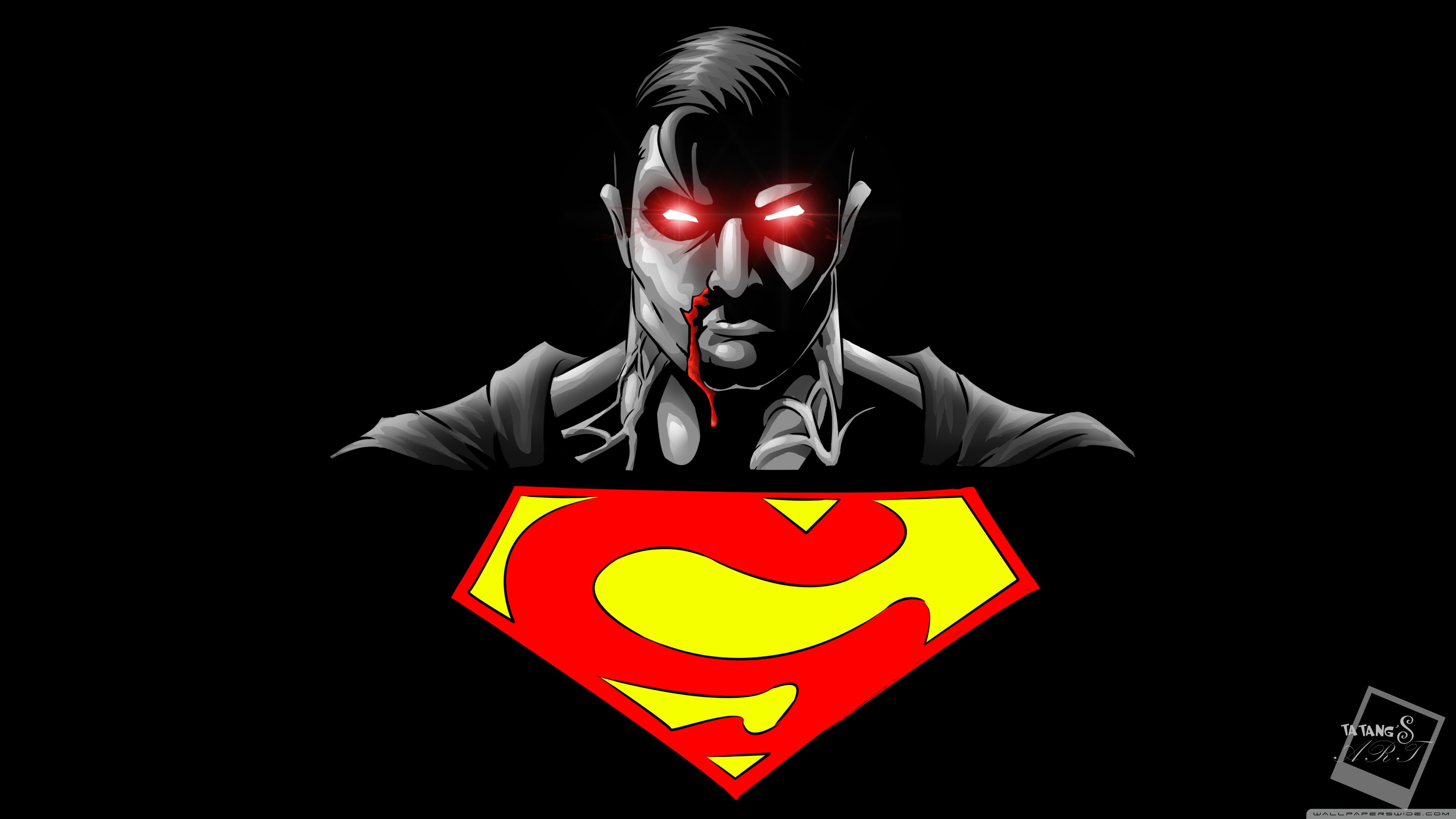 Batman Black Dark Dc Comics Superman Logos Logo Vs - 4k Ultra Hd Superman , HD Wallpaper & Backgrounds